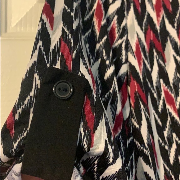 PerSeption Colorful Patterned Blouse - Picture 3 of 5